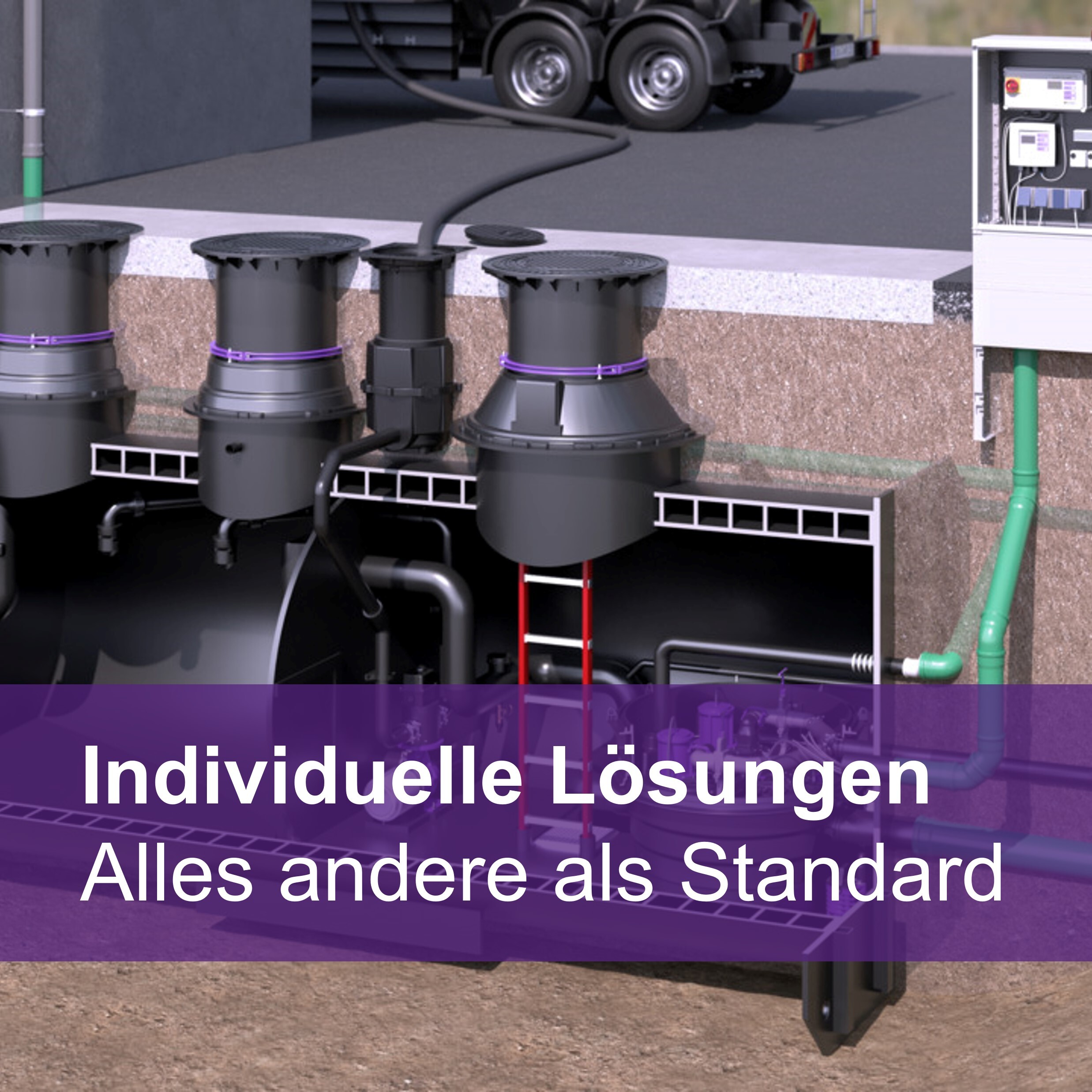 Öffnen Individuelle Lösungen