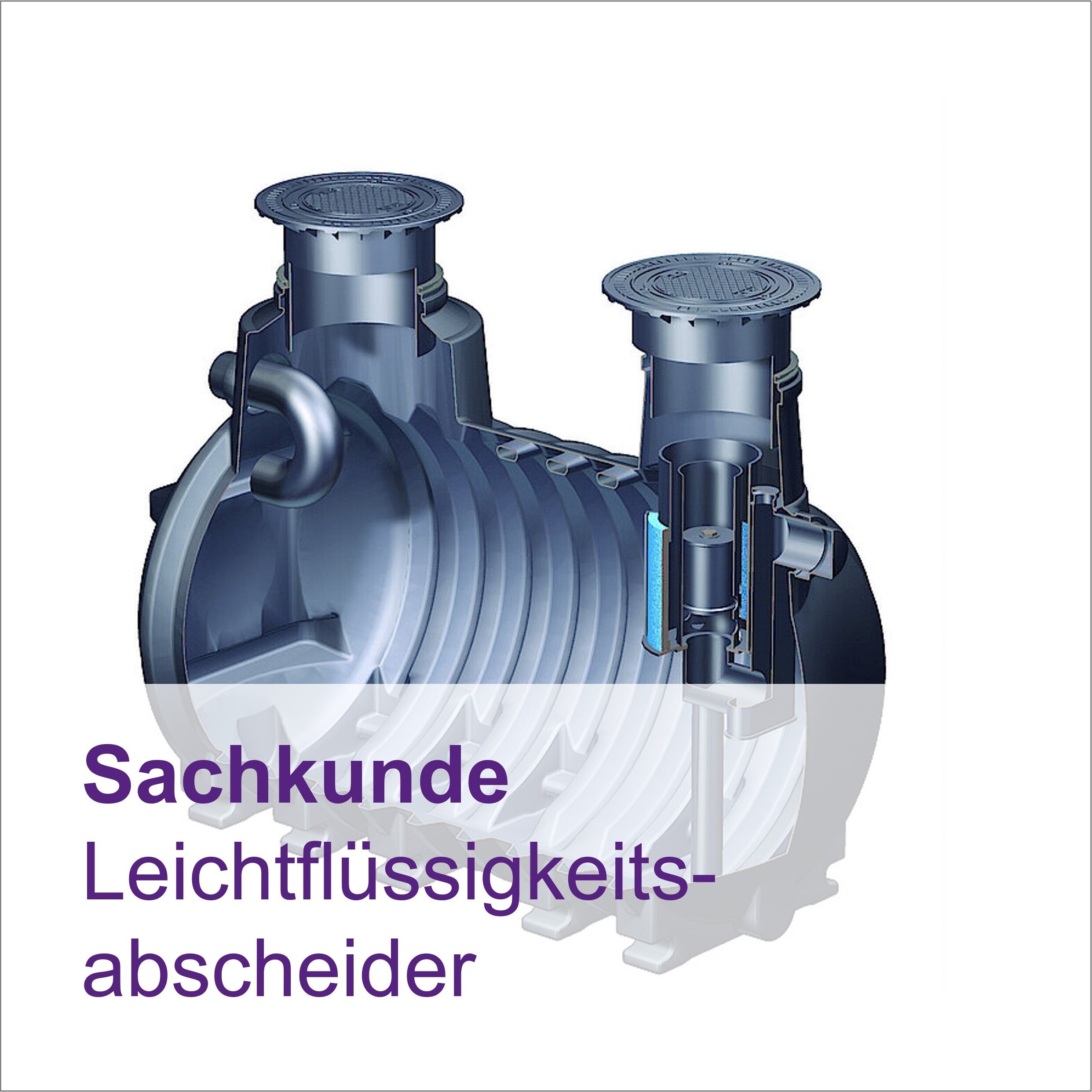 Öffnen Sachkunde Leichtflüssigkeitsabscheider