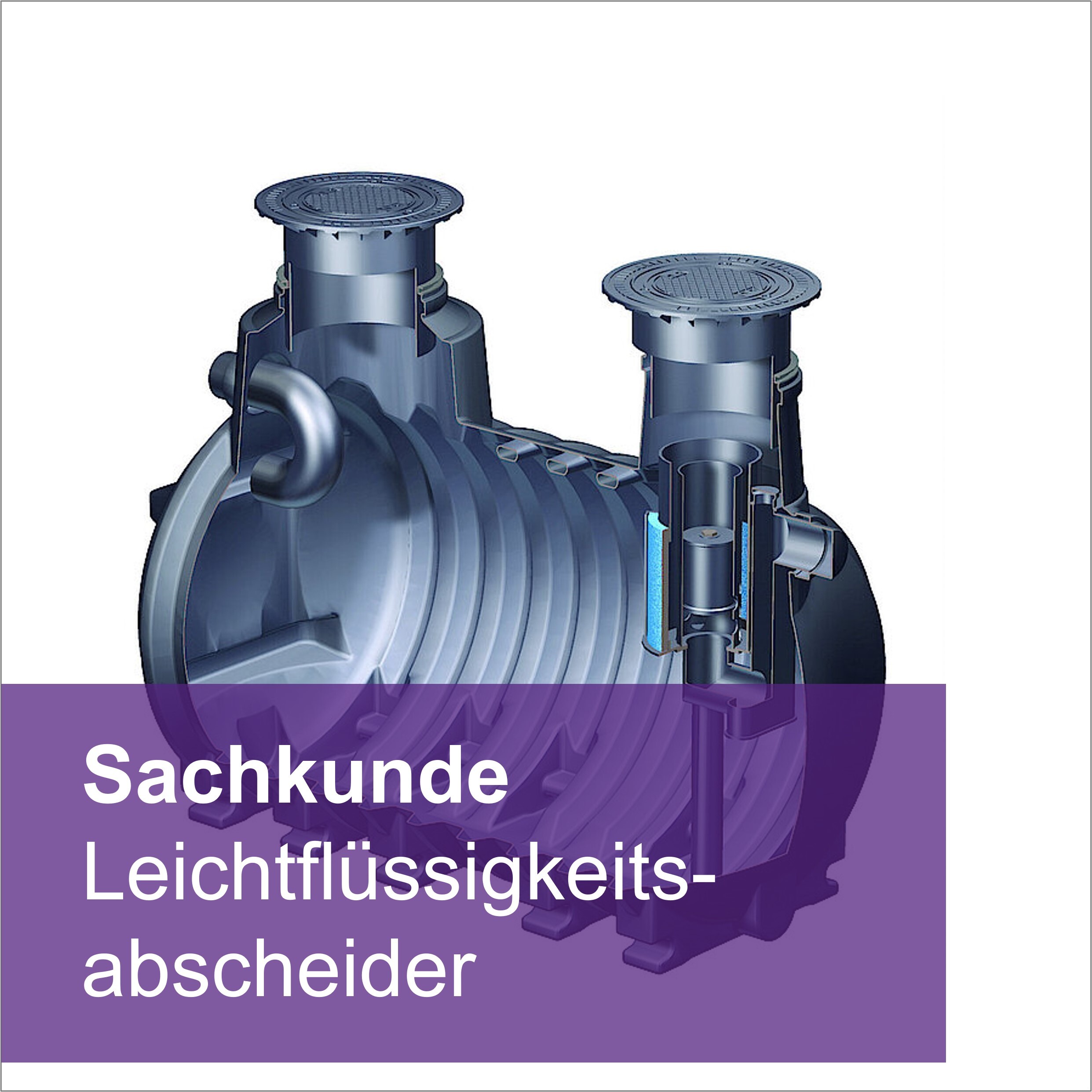 Öffnen Sachkunde Leichtflüssigkeitsabscheider